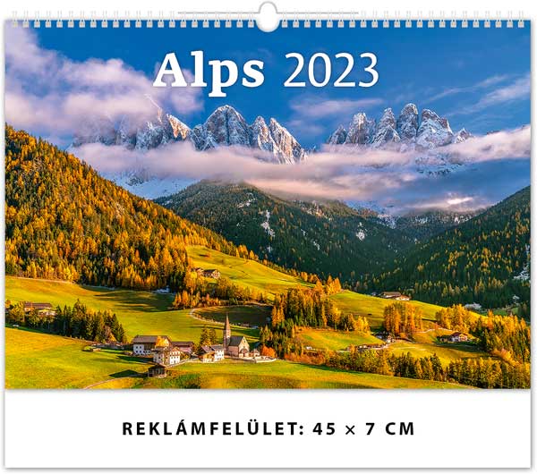 Naptár 2022: Alps falinaptár