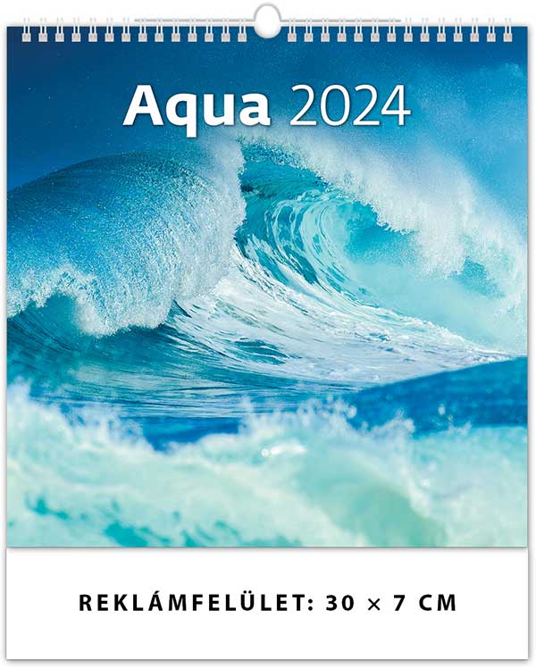 Naptár 2023: Aqua falinaptár