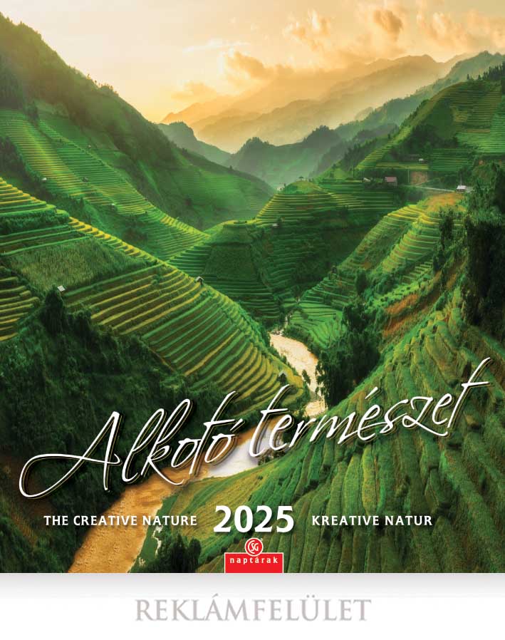 Naptr 2025: Alkot termszet falinaptr