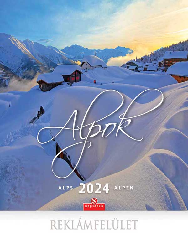 Naptár 2024: Alpok naptár