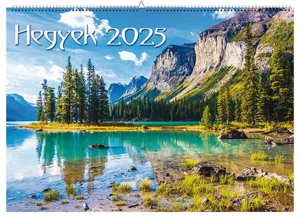 Naptr 2025: hegyek falinaptr