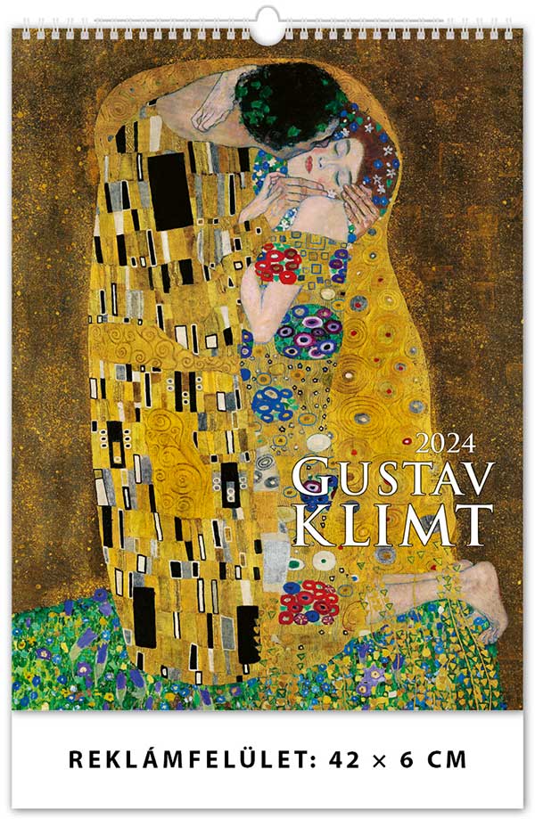 Naptár 2024: Gustav Klimt falinaptár