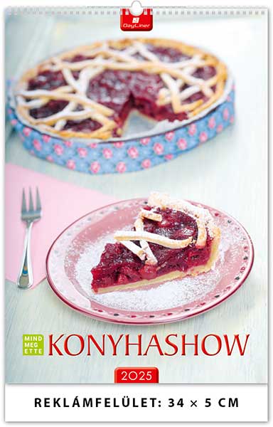 Naptr 2025: Konyha show naptr
