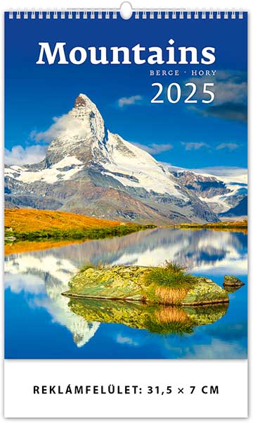 Naptr 2025: Mountains (hegyek) falinaptr