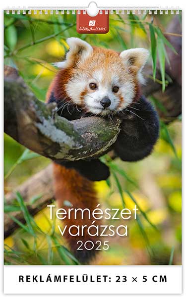 Naptr 2025: Termszet Varzsa falinaptr