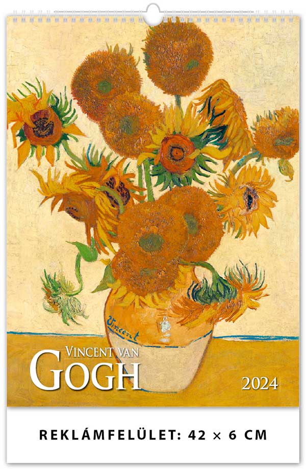 Naptár 2024: Vincent van Gogh falinaptár